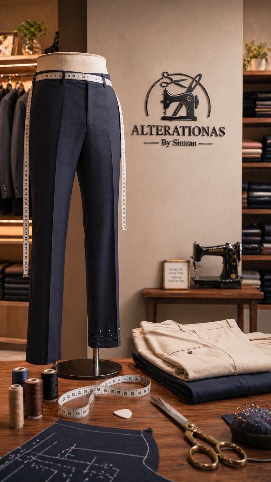 Pant alterations service